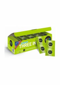 Exs 3In1 (Ribbed.Dotted & Flared) - 144 pack - Image 1