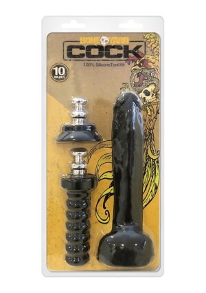 Boneyard Cock - 10 inches - Black