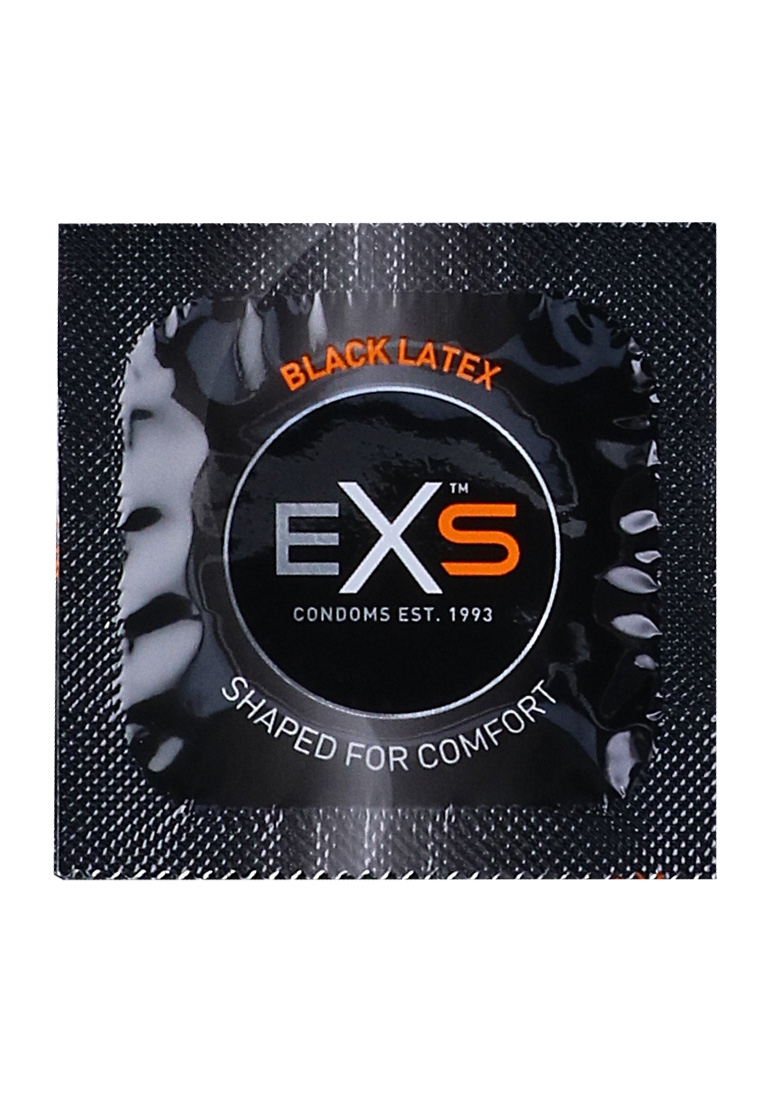 Exs Black Latex - 12 pack