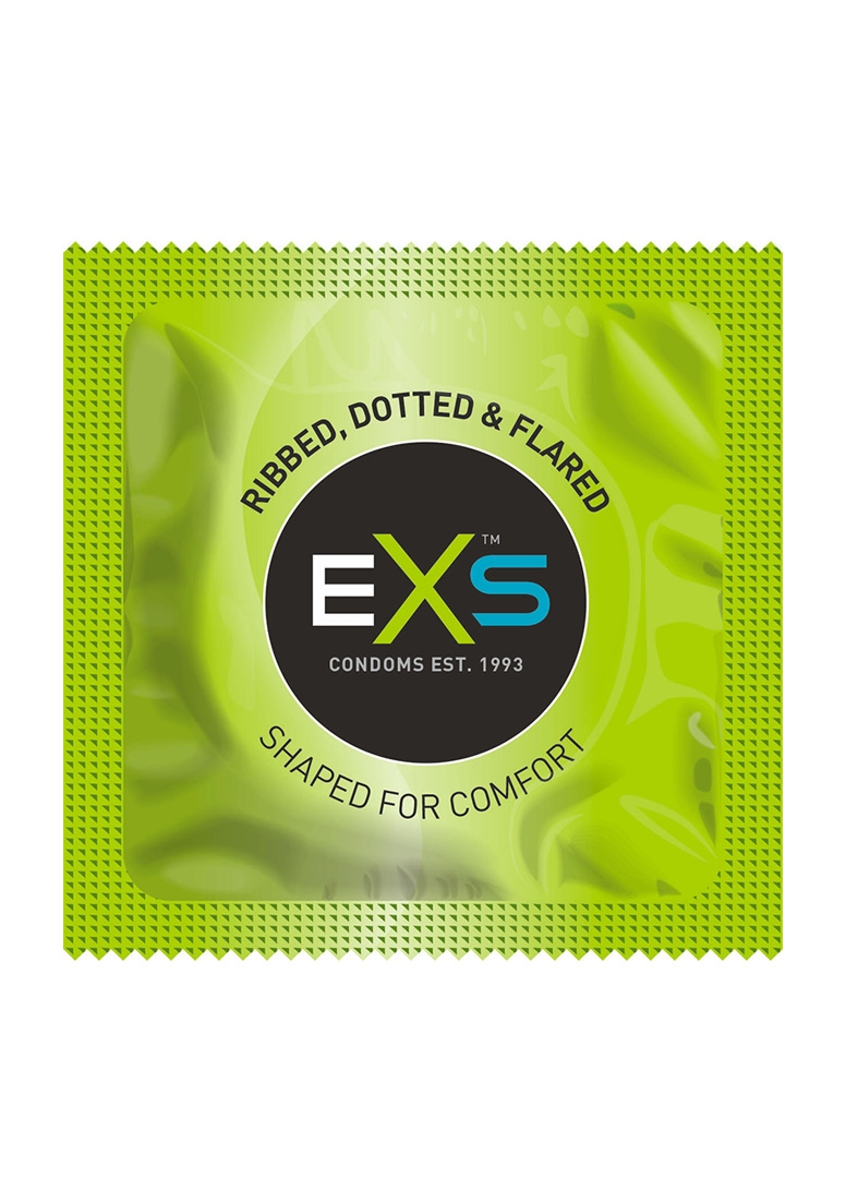 Exs 3In1 (Ribbed.Dotted & Flared) - 144 pack