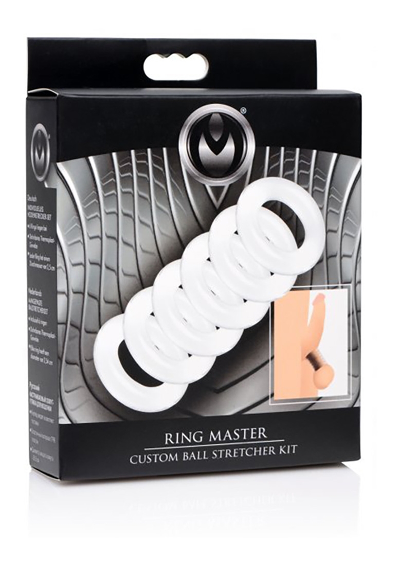 Ring Master Custom Ball Stretcher Kit - White