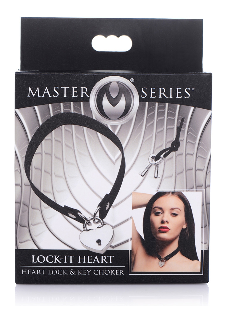 Lock-It Heart Lock and Key Choker
