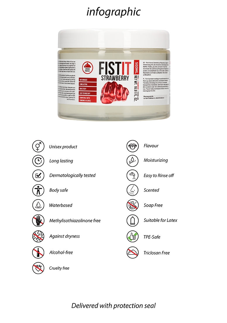 Fistit - Strawberry - 500 ml