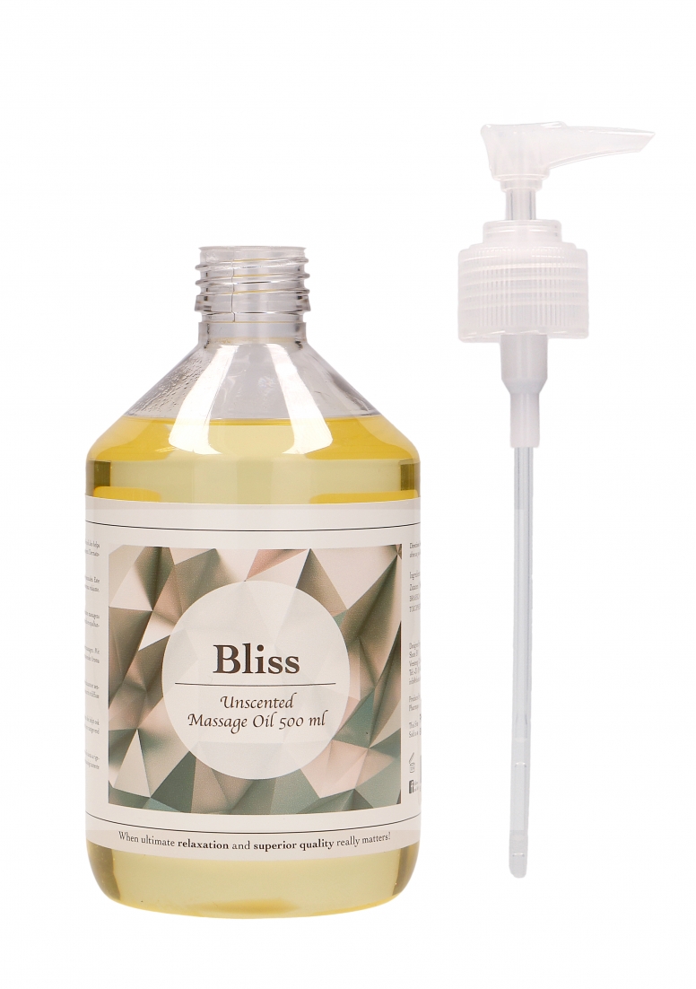 Pharmquests - Bliss - Unscented Massage Oil - 500 ml