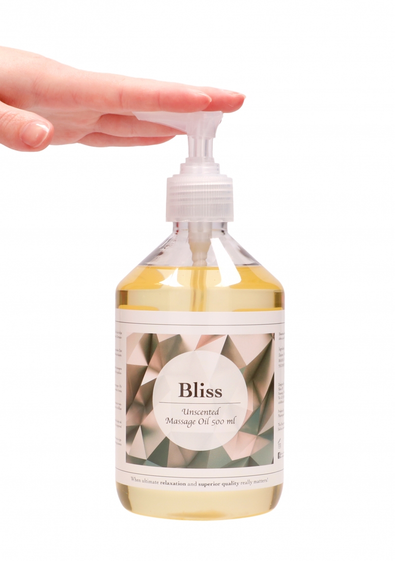 Pharmquests - Bliss - Unscented Massage Oil - 500 ml