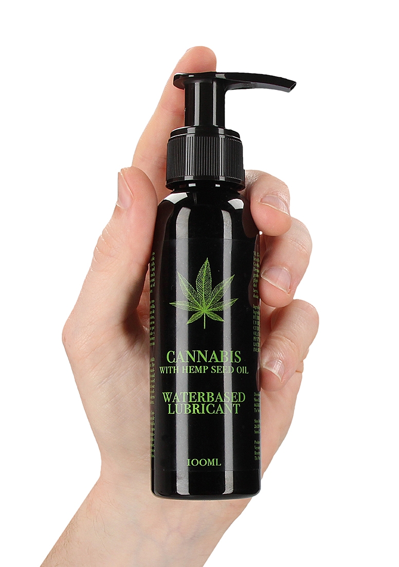 Cannabis With Hemp Seed Oil - Waterbased Lubricant - 100 ml
