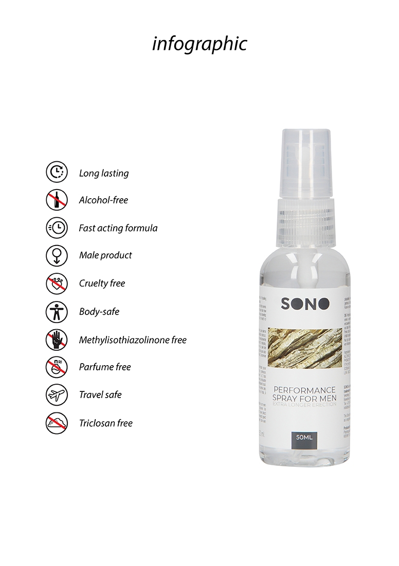 Performance spray for men - 50ml