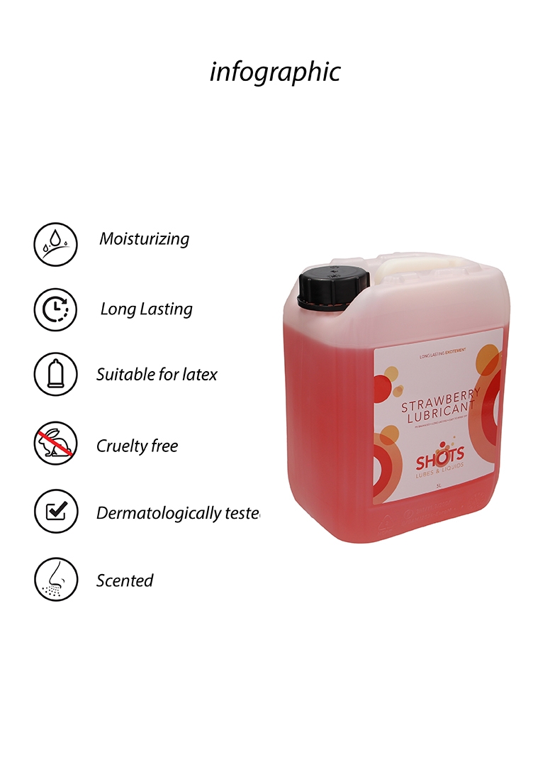 Strawberry Lubricant - 5L