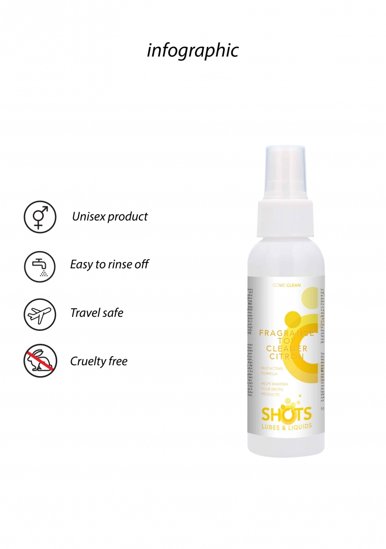 Fragrance Toy Cleaner - Citron - 100ML