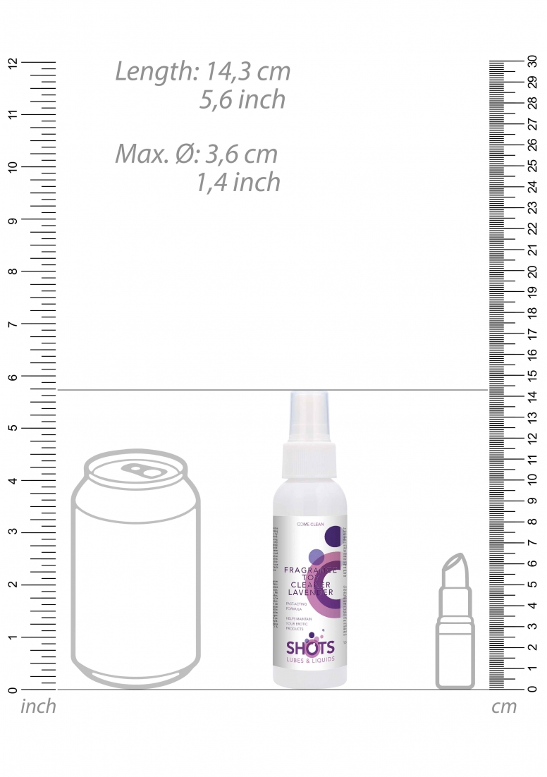 Fragrance Toy Cleaner - Lavender - 100ML