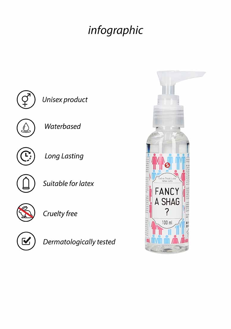 Extra Thick Lube - Fancy A Shag? - 100 ml