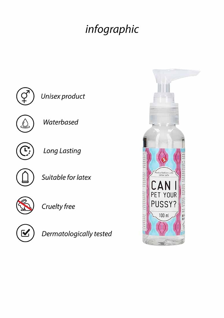 Masturbation Lube - Can I Pet Your Pussy? - 100 ml