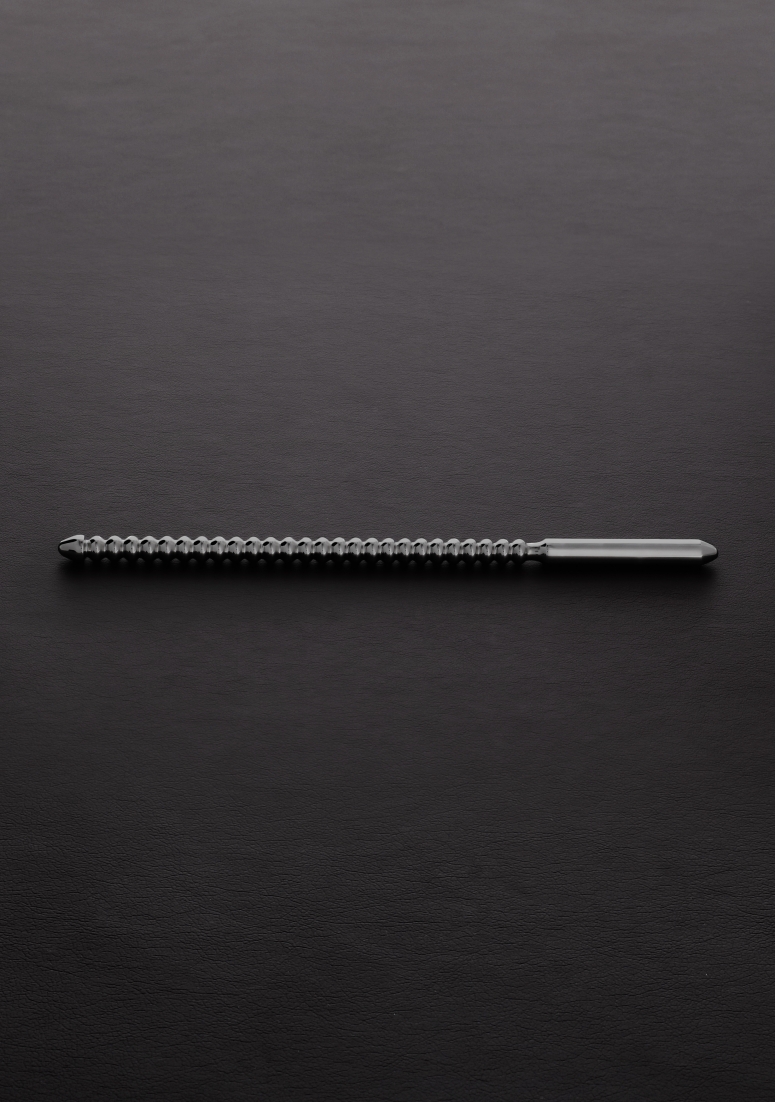 DIP STICK Ribbed  (10x240mm) - Brushed Steel