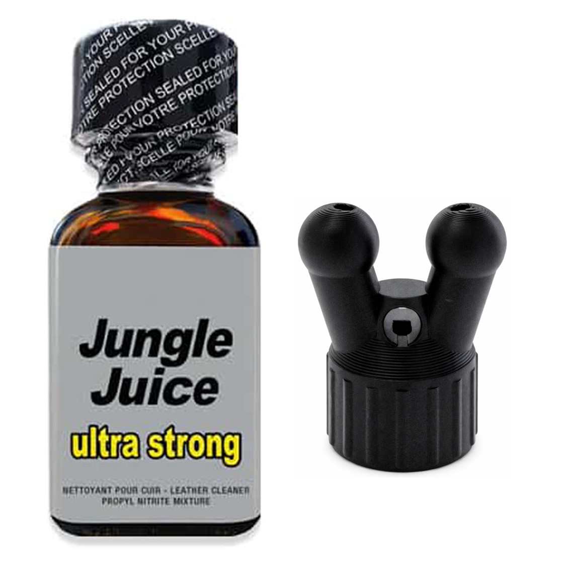 jungle juice ultra strong 24ml with double sniffer black